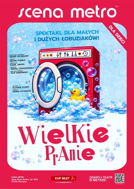 WIELKIE PRANIE!  SPEKTAKL SCENY METRO